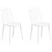 Set Di 2 Sedie Da Pranzo In Colore Bianco Ventnor - Foto miniatura 17
