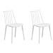 Set Di 2 Sedie Da Pranzo In Colore Bianco Ventnor - Foto miniatura 1