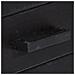Mobile Porta Tv Nero 118x30x40 Cm In Legno Massello Di Mango - Foto miniatura 8