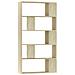 Libreria /Divisorio Rovere Sonoma 80x24x159 cm Legno Multistrato - Foto miniatura 1