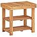 Scarpiera 50x32x45 Cm In Legno Massello Di Acacia - Foto miniatura 1