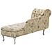 Chaise Longue Sinistra A Stampa Beige Nimes - Foto miniatura 4