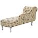 Chaise Longue Sinistra A Stampa Beige Nimes - Foto miniatura 15