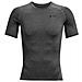 Heatgear Armour Short Sleeve, Uomo, Grigio, T-shirt A Compressione, Numero: S Eu - Foto miniatura 1