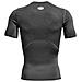 Heatgear Armour Short Sleeve, Uomo, Grigio, T-shirt A Compressione, Numero: S Eu - Foto miniatura 2