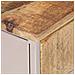 Comodino 40x30x50 Cm In Legno Di Mango Grezzo - Foto miniatura 2