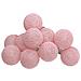 Ghirlanda Pile Led - 10 Palline - Rosa Chiaro - Ø 6 Cm - Foto miniatura 1