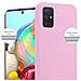 Custodia Compatibile Con Samsung Galaxy A71 In Candy Rosa - Coperchio Protettivo In Silicone Tpu Flessibile - Foto miniatura 5