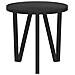 Tavolino Nero 35 Cm In Mdf - Foto miniatura 3