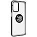 Cover Samsung Galaxy A23 5g / M23 5g Bimateria Anello Metallico Supporto Nera - Foto miniatura 3