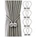 Fermatenda Magnetico Grigio Argento 8-pack - Foto miniatura 1