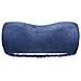 Cuscino Cilindrico Ergonomico da Viaggio con Cinturino Elastico e Fodera in Velluto di Cotone Colore Blu 27?12 cm - Foto miniatura 1