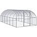 Pollaio per Esterni 3x6x2 m in Acciaio Zincato - Foto miniatura 1