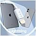 Auricolari Lightning Per Iphone Microfono Tasti Di Comando - Foto miniatura 4
