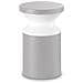 Piantana Da Terra Contemporanea Torre Alluminio Grigio 1 Luce E27 15w Ip44 - Foto miniatura 1