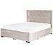Letto Contenitore Velluto Beige 160 X 200 Cm Lievin - Foto miniatura 4