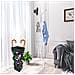 Portaombrelli Nero Quadrato Per Ingresso Design Fiori Porta Ombrelli 15.5x49cm - Foto miniatura 2