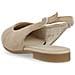 Beige Casual Part-open Sandals Sandali Pelle Scamosciata /nabuk Scarpe Donna Beige Eu 38, D0k07-60 - Foto miniatura 3