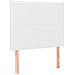 Giroletto Molle con Materasso e LED Bianco 100x200cm Similpelle - Foto miniatura 4