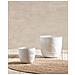 Vaso Per Piante Ftero 42 Cm Bianco Sporco - Foto miniatura 1
