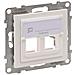 Seano 2-fach Adapter 765602 F.key-stone Datendosen Ultrawei 5 (765602) - Foto miniatura 1