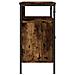 Mobile Lavabo Bagno Rovere Fumo 80x30x60 Cm Legno Multistrato - Foto miniatura 6