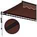 Lusso Casadino -  Tenda Da Sole Retrattile Automatica Marrone 300x250 Cm - Foto miniatura 6