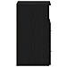 Comodino  Nero Rovere 50x32x60 cm in legno ingegnerizzato - Foto miniatura 8