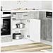 Base da Cucina Porto Grigio Cemento in Legno Multistrato - Foto miniatura 3