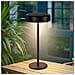 Lampada Da Tavolo A Led Con Dimmer Touch, Nera, Batteria Da 3600 Mah E Funzione Di Ricarica Usb - Foto miniatura 2