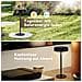 Lampada Da Tavolo A Led Con Dimmer Touch, Nera, Batteria Da 3600 Mah E Funzione Di Ricarica Usb - Foto miniatura 5