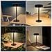 Lampada Da Tavolo A Led Con Dimmer Touch, Nera, Batteria Da 3600 Mah E Funzione Di Ricarica Usb - Foto miniatura 8