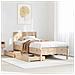 Letto senza Materasso 90x190 cm in Legno Massello di Pino - Foto miniatura 2