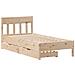 Letto senza Materasso 90x190 cm in Legno Massello di Pino - Foto miniatura 3
