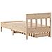 Letto senza Materasso 90x190 cm in Legno Massello di Pino - Foto miniatura 8