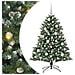 Albero di Natale artificiale con 150 LED Verde 120 cm - Foto miniatura 1