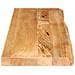 Piano Tavolo Bordi Vivi 100x40x3,8cm in Legno Massello di Mango - Foto miniatura 4