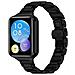 Elegante Cinturino In Acciaio Inossidabile Compatibile Con Xiaomi 8 Pro / 9 Pro E Redmi Watch 4/5 Black - Foto miniatura 2
