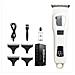 Tagliacapelli Professionale Da Uomo - Regolabarba Cordless Con Display Digitale White - Foto miniatura 1
