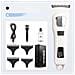 Tagliacapelli Professionale Da Uomo - Regolabarba Cordless Con Display Digitale White - Foto miniatura 3