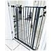 Bettacare Cancelletto Child & Pet Per Bambini E Animali, 75cm - 83cm, Grigio Ardesia, Cancelletto Extra Alto Con Un'altezza Di 104cm - Foto miniatura 4