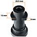 Tubo Di Pulizia Per Fognature 20m - Compatibile Con Idropulitrice Kärcher K2-k7 | Pressione 160 Bar, Temperatura 60°c | Ugello 1+3, Nastro Teflon - Foto miniatura 3