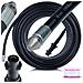 Tubo Di Pulizia Per Fognature 20m - Compatibile Con Idropulitrice Kärcher K2-k7 | Pressione 160 Bar, Temperatura 60°c | Ugello 1+3, Nastro Teflon - Foto miniatura 1