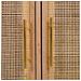 Credenza In Legno E Rete Marrone 120x41,5x71h - Foto miniatura 7