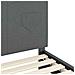 Struttura letto bambini con testata Grigio scuro 90 x 200 cm - Foto miniatura 8