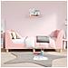 Struttura letto bambini con testata Rosa 80 x 160 cm Bouclé - Foto miniatura 2