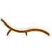 Lettino prendisole 2 pcs Beige Legno di Acacia Massello - Foto miniatura 6