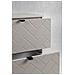 | Mobiletto 80 cm - Beige Mat - Mobili da bagno - Mobili da bagno - Sottolavabo - Piano d'appoggio - Libreria beige - Foto miniatura 4