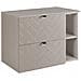 | Mobiletto 80 cm - Beige Mat - Mobili da bagno - Mobili da bagno - Sottolavabo - Piano d'appoggio - Libreria beige - Foto miniatura 1