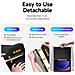 Cover per Galaxy Tab S10 Lite / S10 FE / Tab S9 / S9 FE - TPU+PC+Pelle /PU, Nero - Foto miniatura 4